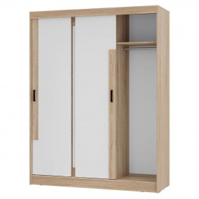 Шкаф-купе Смарт ШКК-06 (дуб сонома/белый) в Игре - igra.ok-mebel.com | фото 4