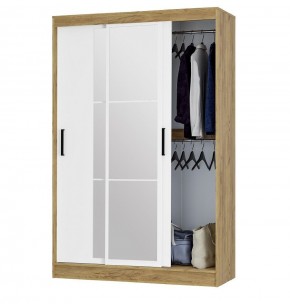 Шкаф-купе Тайм ШКК-03 (крафт/белый) в Игре - igra.ok-mebel.com | фото 2