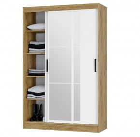 Шкаф-купе Тайм ШКК-03 (крафт/белый) в Игре - igra.ok-mebel.com | фото 3