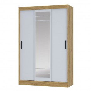Шкаф-купе Тео ШКК-02 (крафт/белый) в Игре - igra.ok-mebel.com | фото 2