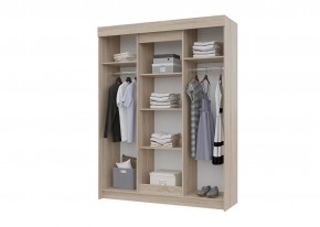 Шкаф-купе VICTOR (Сонома-Белый) в Игре - igra.ok-mebel.com | фото 2