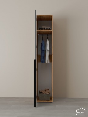 Шкаф Linnea MHR-1 2050х400х510 (ДВ-М 11.1.25) в Игре - igra.ok-mebel.com | фото 4