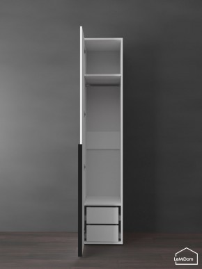 Шкаф Linnea MHR-1-3 2050х400х510 (Белый-М 11.1.2) в Игре - igra.ok-mebel.com | фото 6