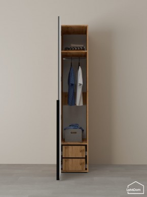 Шкаф Linnea MHR-1-3 2050х400х510 (ДВ-М 11.1.25) в Игре - igra.ok-mebel.com | фото 5