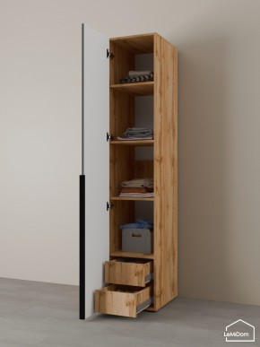 Шкаф Linnea MHR-1-4 2050х400х510 (ДВ-М 11.1.25) в Игре - igra.ok-mebel.com | фото 5
