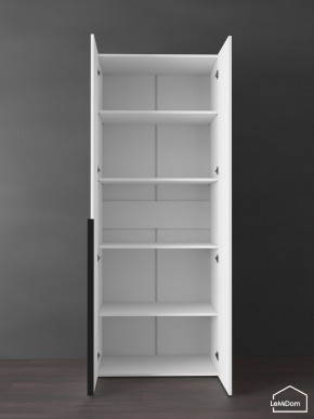 Шкаф Linnea MHR-2-2 2050х800х510 (Белый-М 11.1.1) в Игре - igra.ok-mebel.com | фото 4