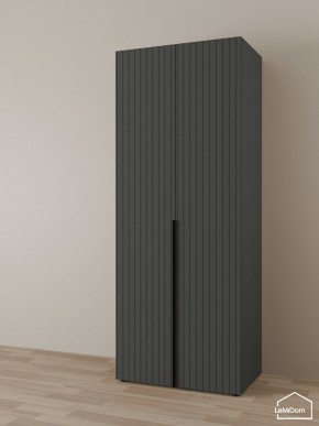 Шкаф Linnea MHR-2 2050х800х510 (Графит-М 11.1.25) в Игре - igra.ok-mebel.com | фото
