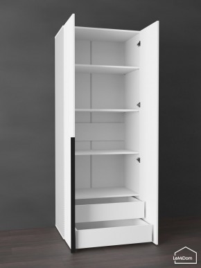 Шкаф Linnea MHR-2-4 2050х800х510 (Белый-М 11.1.2) в Игре - igra.ok-mebel.com | фото 5