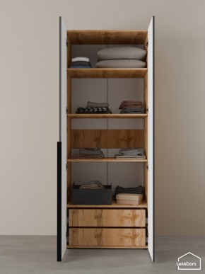 Шкаф Linnea MHR-2-4 2050х800х510 (ДВ-М 11.1.25) в Игре - igra.ok-mebel.com | фото 5