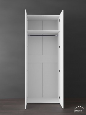 Шкаф Linnea MHR-2PO 2050х800х510 (Белый-М 11.1.2) в Игре - igra.ok-mebel.com | фото 4