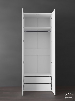 Шкаф Linnea MHR-2PO-3 2050х800х510 (Белый-М 11.1.1) в Игре - igra.ok-mebel.com | фото 4