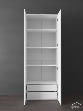 Шкаф Linnea MHR-2PO-4 2050х800х510 (Белый-М 11.1.2) в Игре - igra.ok-mebel.com | фото 5