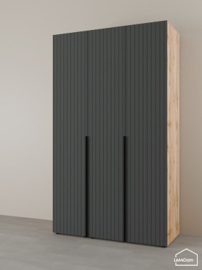 Шкаф Linnea MHR-3-1 2050х1200х510 (ДВ-М 11.1.25) в Игре - igra.ok-mebel.com | фото 5