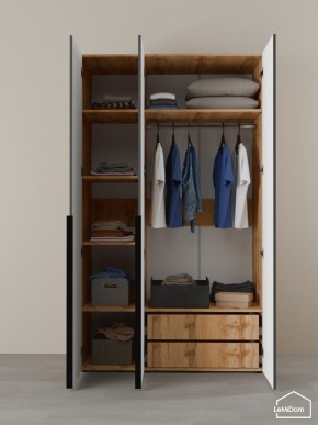 Шкаф Linnea MHR-3-2 2050х1200х510 (ДВ-М 11.1.25) в Игре - igra.ok-mebel.com | фото 5