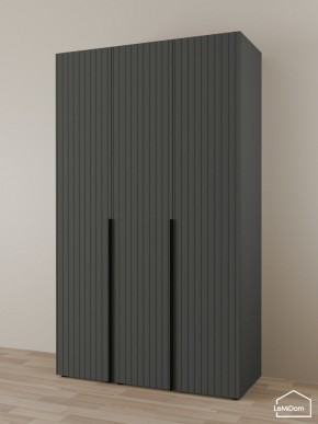 Шкаф Linnea MHR-3-2 2050х1200х510 (Графит-М 11.1.25) в Игре - igra.ok-mebel.com | фото