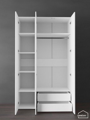 Шкаф Linnea MHR-3PO-2 2050х1200х510 (Белый-М 11.1.2) в Игре - igra.ok-mebel.com | фото 5