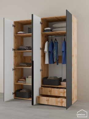 Шкаф Linnea MHR-4-2 2050х1600х510 (ДВ-М 11.1.25) в Игре - igra.ok-mebel.com | фото 5