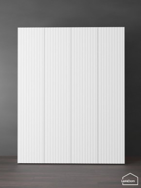 Шкаф Linnea MHR-4PO-2 2050х1600х510 (Белый-М 11.1.1) в Игре - igra.ok-mebel.com | фото