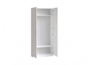 Шкаф МАКС двухстворчатый, цвет белый в Игре - igra.ok-mebel.com | фото 2