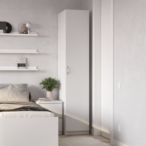 Шкаф ПЕГАС однодверный, цвет белый в Игре - igra.ok-mebel.com | фото 4