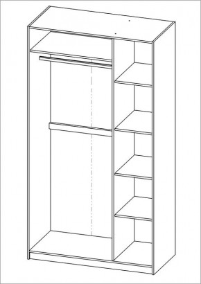 Шкаф ПЕГАС трехдверный с рамочным фасадом, цвет белый в Игре - igra.ok-mebel.com | фото 3