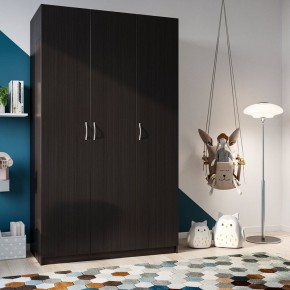 Шкаф ПЕГАС трехдверный, цвет Дуб Венге в Игре - igra.ok-mebel.com | фото 2