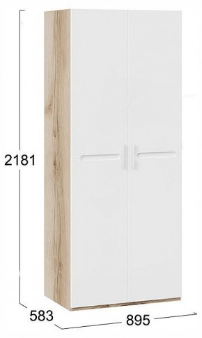 Шкаф платяной Фьюжн ТД-260.07.02 в Игре - igra.ok-mebel.com | фото 4