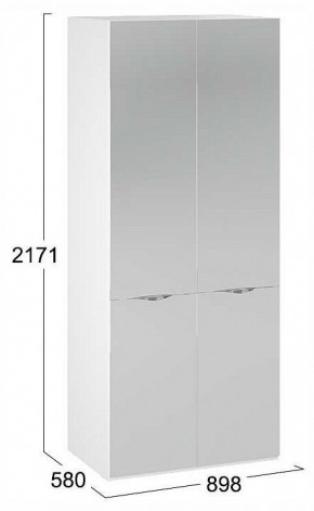 Шкаф платяной Глосс СМ-319.07.004 в Игре - igra.ok-mebel.com | фото 4