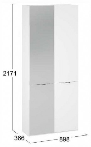 Шкаф платяной Глосс СМ-319.07.015 в Игре - igra.ok-mebel.com | фото 4