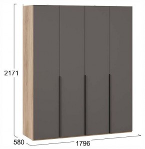 Шкаф платяной Порто СМ-393.07.110 в Игре - igra.ok-mebel.com | фото 3