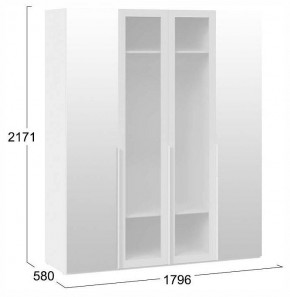 Шкаф платяной Порто СМ-393.07.115 в Игре - igra.ok-mebel.com | фото 4