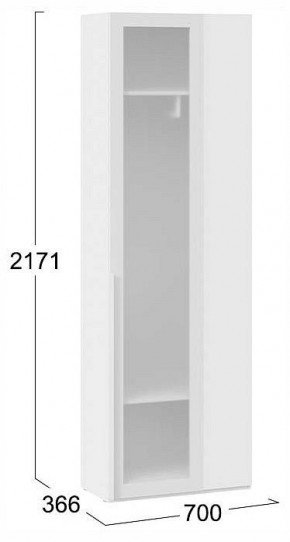 Шкаф платяной Порто СМ-393.07.233 в Игре - igra.ok-mebel.com | фото 4