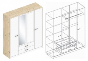 Шкаф "Милана" 4-х створчатый в Игре - igra.ok-mebel.com | фото 3