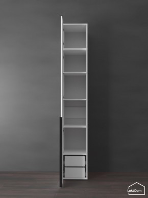 Шкаф с антресолью Linnea MHR-1A-4 2450х400х510 (Белый-М 11.1.2) в Игре - igra.ok-mebel.com | фото 6
