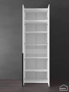 Шкаф с антресолью Linnea MHR-2A-2 2450х800х510 (Белый-М 11.1.2) в Игре - igra.ok-mebel.com | фото 4