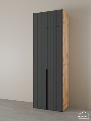 Шкаф с антресолью Linnea MHR-2A-2 2450х800х510 (ДВ-М 11.1.25) в Игре - igra.ok-mebel.com | фото