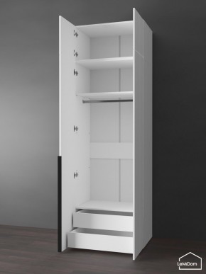 Шкаф с антресолью Linnea MHR-2A-3 2450х800х510 (Белый-М 11.1.2) в Игре - igra.ok-mebel.com | фото 5