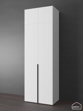 Шкаф с антресолью Linnea MHR-2A-3 2450х800х510 (Белый-М 11.1.2) в Игре - igra.ok-mebel.com | фото 7