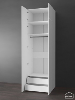 Шкаф с антресолью Linnea MHR-2POA-3 2450х800х510 (Белый-М 11.1.2) в Игре - igra.ok-mebel.com | фото 6
