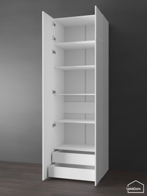 Шкаф с антресолью Linnea MHR-2POA-4 2450х800х510 (Белый-М 11.1.2) в Игре - igra.ok-mebel.com | фото 5
