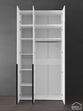 Шкаф с антресолью Linnea MHR-3A-1 2450х1200х510 (Белый-М 11.1.1) в Игре - igra.ok-mebel.com | фото 5
