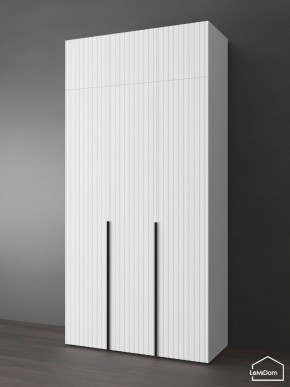 Шкаф с антресолью Linnea MHR-3A-2 2450х1200х510 (Белый-М 11.1.2) в Игре - igra.ok-mebel.com | фото