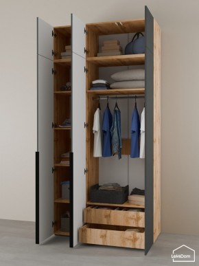 Шкаф с антресолью Linnea MHR-3A-2 2450х1200х510 (ДВ-М 11.1.25) в Игре - igra.ok-mebel.com | фото 6