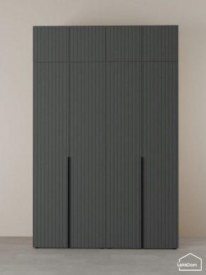 Шкаф с антресолью Linnea MHR-4A-1 2450х1600х510 (ДВ-М 11.1.25) в Игре - igra.ok-mebel.com | фото