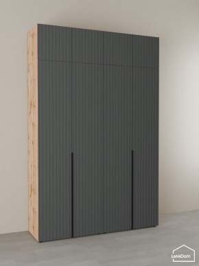 Шкаф с антресолью Linnea MHR-4A-1 2450х1600х510 (ДВ-М 11.1.25) в Игре - igra.ok-mebel.com | фото 5