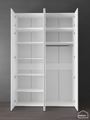 Шкаф с антресолью Linnea MHR-4POA-1 2450х1600х510 (Белый-М 11.1.1) в Игре - igra.ok-mebel.com | фото 4