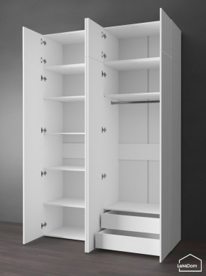 Шкаф с антресолью Linnea MHR-4POA-2 2450х1600х510 (Белый-М 11.1.1) в Игре - igra.ok-mebel.com | фото 6