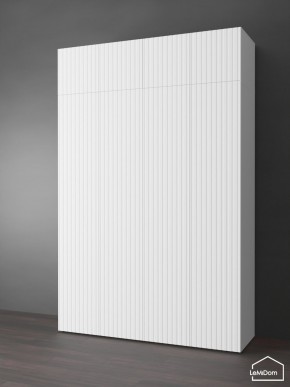 Шкаф с антресолью Linnea MHR-4POA-2 2450х1600х510 (Белый-М 11.1.2) в Игре - igra.ok-mebel.com | фото