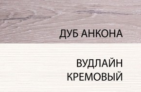 Шкаф угловой 2D, OLIVIA, цвет вудлайн крем/дуб анкона в Игре - igra.ok-mebel.com | фото