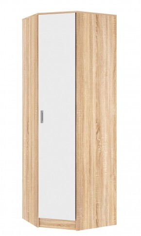 БЕАТРИС Шкаф Угловой (Дуб Сонома/Белый глянец) в Игре - igra.ok-mebel.com | фото